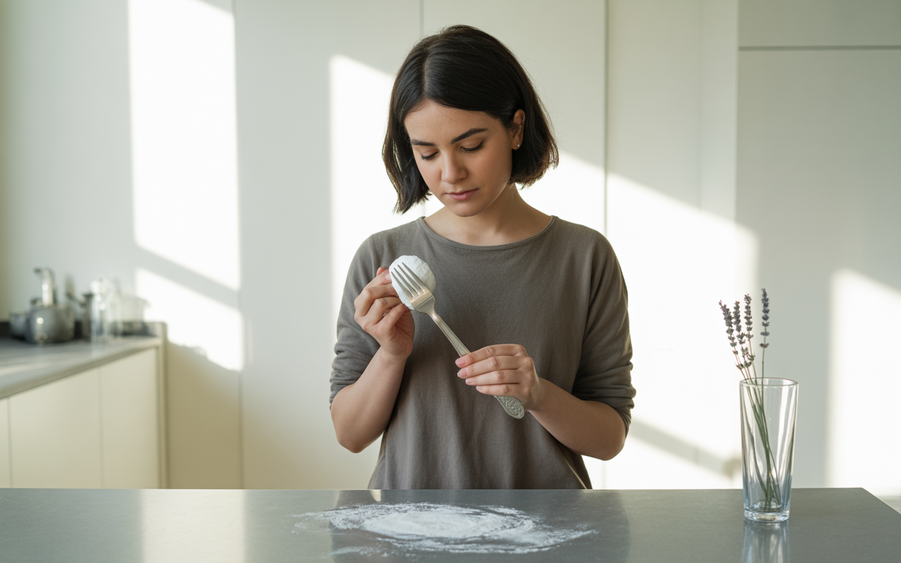 shine silver with baking soda